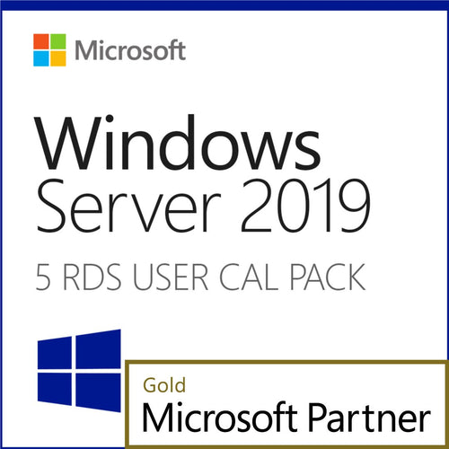Microsoft Windows Server 2019 Remote Desktop - 5 User CAL - Trusted Tech Team