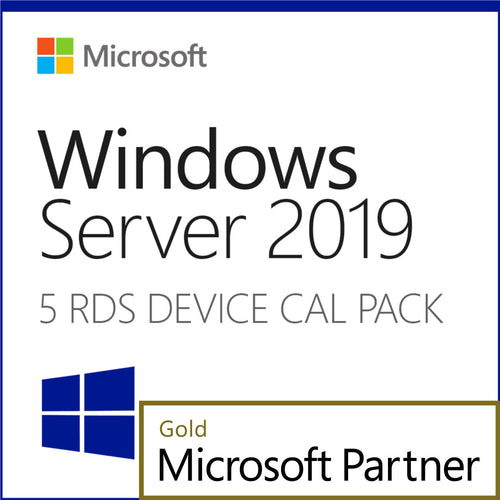 Microsoft Windows Server 2019 5 RDS Device CAL Pack