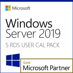 Microsoft Windows Server 2019 5 RDS User CAL Pack