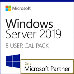 Microsoft Windows Server 2019 5 User CAL Pack